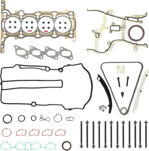 Vista 9 de LUW/LWE 1.8 Ecotec Juego completo de juntas con correa dentada y kit de herramientas para Chevy Para GM 1.8L 2011-2018 Kit 2