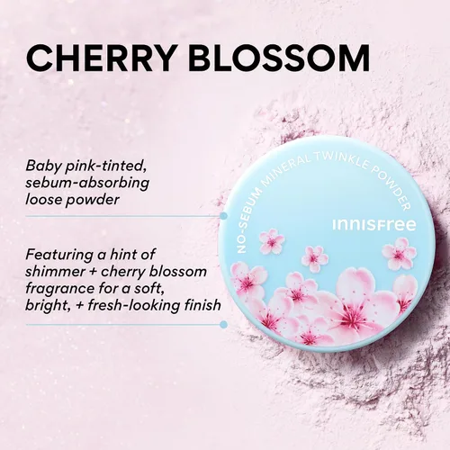 Vista 3 de innisfree Polvo mineral mate sin sebo, polvo de ajuste suelto coreano para desenfoque, control de brillo, sin fragancia