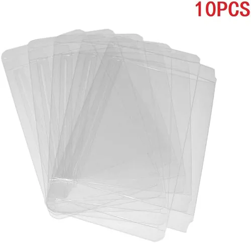 Vista 2 de Caja protectora de plástico transparente, 10 unidades, compatible con figura de 3.75 pulgadas