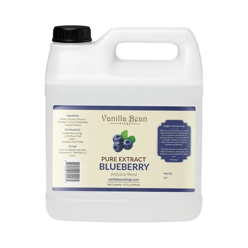 Vista 46 de Extracto puro de arándanos para hornear y saborizar, 4 onzas, sabores naturales de alta calidad para productos horneados, postres y cocina