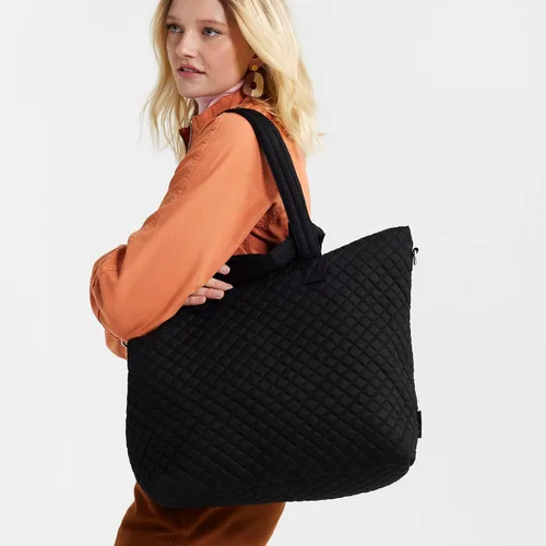 Vista 5 de Vera Bradley Bolso tote holgado de algodón