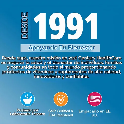 Vista 7 de 21st Century Sentry Senior Men 50+ Tabletas multivitamínicas, 100
