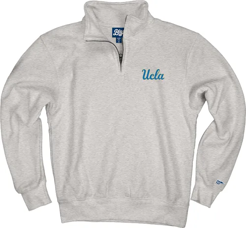 Vista 124 de Blue 84 Sudadera con cremallera de un cuarto para hombre de la NCAA