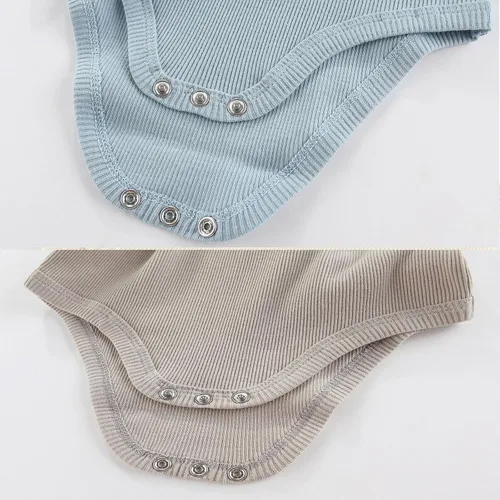 Vista 41 de Body de manga corta para bebé recién nacido, ropa de algodón de una pieza, 5 unidades, 0-12 meses