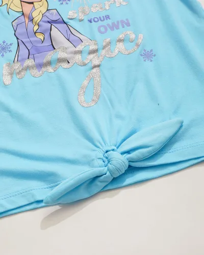 Vista 5 de Disney Camiseta de manga corta con estampado de Frozen Bold and Brave para niña