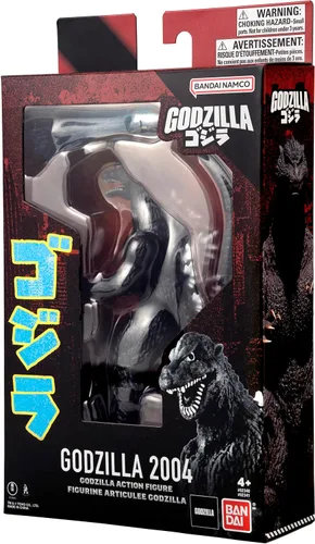 Vista 8 de Bandai Namco - Godzilla - Godzilla 2004, juego de figuras de acción de 6
