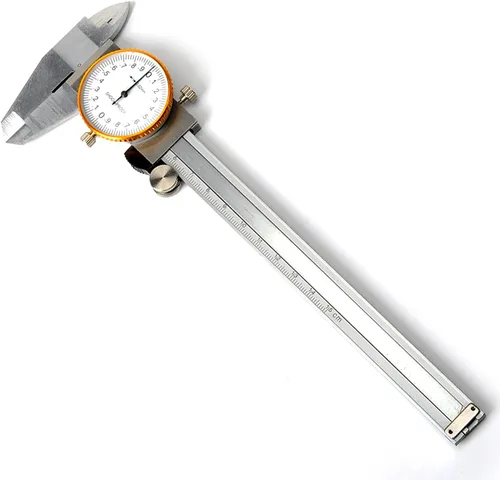 Vista 8 de Utoolmart Vernier Pinza 5.906 in X 0.001 in Acero al carbono endurecido herramienta de medición de pinza cromada para mediciones de precisión
