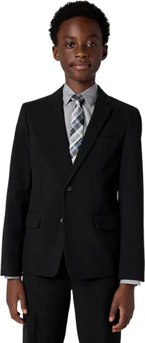 Vista 9 de Van Heusen Boys' Flex Stretch Suit Jacket Gris Oxford