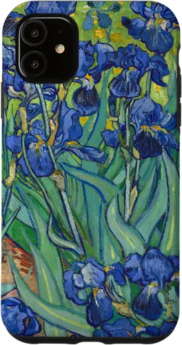 Vista 8 de Van Gogh Irises Modern Art Painting - Carcasa para iPhone 17