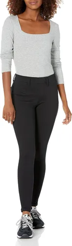 Vista 4 de Tienda Essentials - Jegging de punto para mujer sin cremallera disponible en talla extragrande