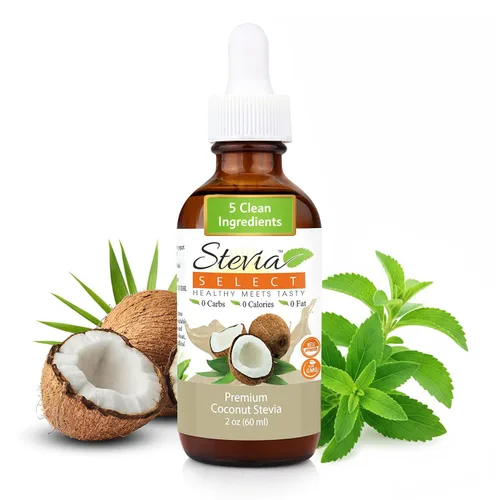 Vista 28 de Stevia Select Sabor a Cereza Negra Líquido de Stevia – Edulcorante Cero Calorías para Café, Té, Bebidas y Horneado, 100% Natural, Sin Eritritol