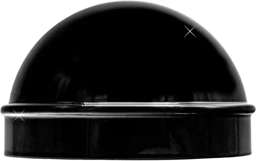 Vista 3 de Tapón para poste de valla de eslabones de cadena de 1-5/8 pulgadas, uso para poste/tubería de 1-5/8 pulgadas de diámetro exterior, tapa de poste