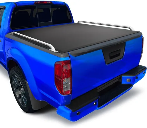 Vista 15 de Tyger Auto T3 Cubierta Suave Tri-Plegable Tonneau para Cama de Camioneta Compatible con 2005-2021 Nissan Frontier; 2009-2012 Suzuki Equator Cama