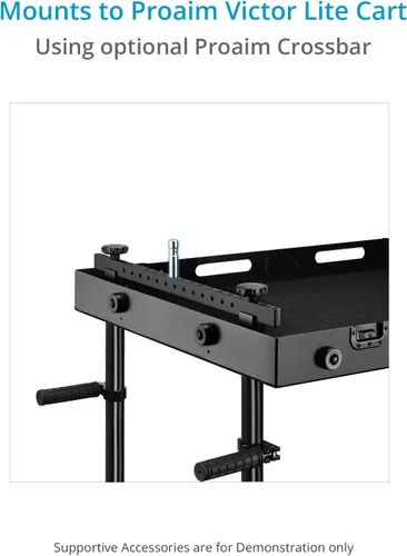 Vista 4 de Proaim Pasador de bebé de 5/8 pulgadas con tornillo de 3/8 pulgadas para carro de producción de video Proaim Victor Lite. para accesorios de soporte