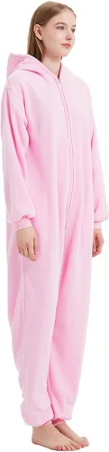 Vista 6 de III HHONS Animal Onesie Adult Women Men Halloween Pajamas Costume Cosplay Sleepwear Onesies
