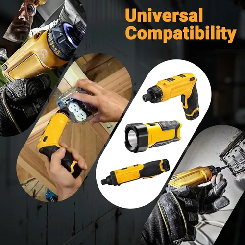 Vista 7 de Shentec Batería de 1500mAh 8V compatible con DEWALT DCB080