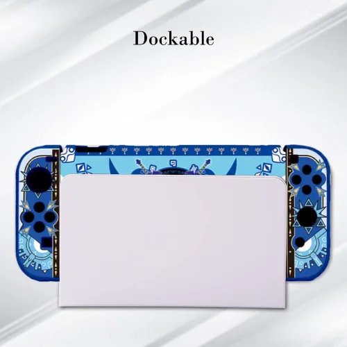 Vista 6 de PERFECTSIGHT Protective Case Compatible with Nintendo Switch Anti-Scratch Shockproof Slim Cover Case for NS Switch and Joy-Con, Hard Shell Dockable