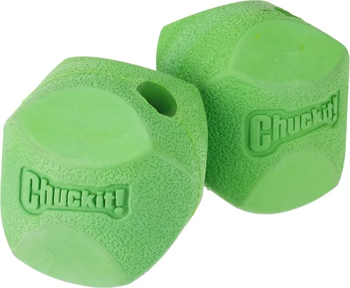 Vista 2 de ChuckIt! Erratic Ball - Juguete para perros medianos (paquete de 2) para interiores y exteriores