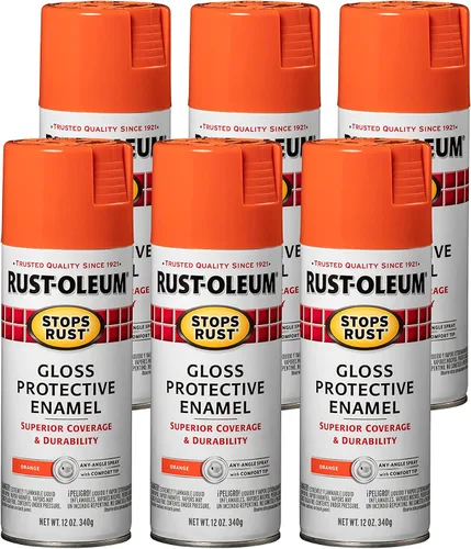 Vista 148 de Rust-Oleum 7776830 - Pintura en aerosol para prevención del óxido, 12 onzas, negro plano