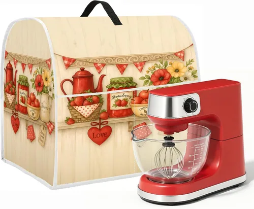 Vista 23 de Cubierta antipolvo de cocina compatible con batidora de pie de 4.5 Postre