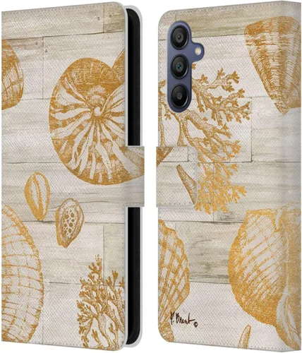 Vista 11 de Head Case Designs Officially Licensed Paul Brent Agate Mermaid Coastal Leather Wallet Case Compatible with Samsung Galaxy A15