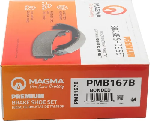 Vista 5 de MAGMA Fire Born Braking PMB167B Zapatas de freno consolidadas