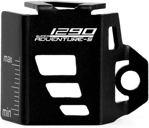 Vista 25 de Modeer Compatible con 1090 Adventure R 2016-2021 Depósito de líquido de freno trasero de motocicleta Protección 1190r accesorios de aventura (negro)
