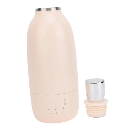 Vista 4 de SUNGOOYUE Calentador de botellas con pilas, calentador de agua portátil de ebullición rápida, 18000 mAh, hervidor pequeño aislado para uso diario
