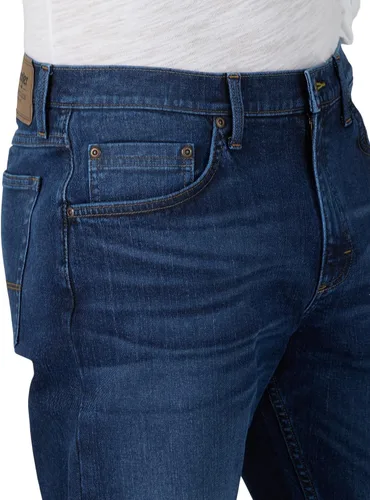 Vista 4 de Wrangler Authentics Jeans elásticos de ajuste atlético para hombre