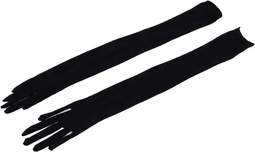 Vista 3 de ACSUSS Guantes largos de nailon para mujer con longitud del codo