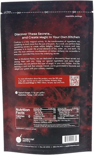 Vista 3 de Sorbato de potasio puro Sin OMG Vegano sin gluten - 400g/14oz