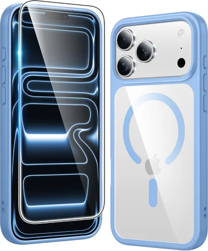 Vista 155 de FNTCASE Funda plegable para Motorola Razr con protección de bisagra A-B Transparente