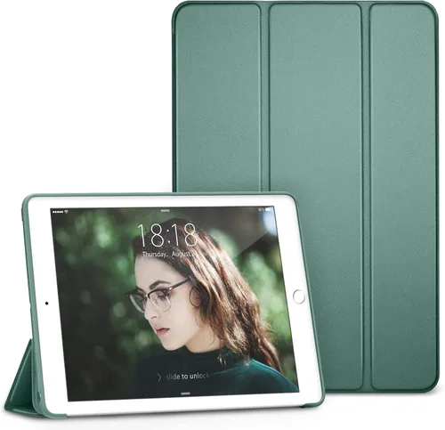Vista 11 de Carcasa para iPad Mini 4, DTTO, antirraspones, ultradelgado, liviano, con autoencendido y autoapagado, cubierta con soporte de triple doblado