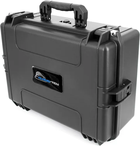 Vista 12 de Cloudten 9 inch Airtight Case with Impact Absorbing Customizable Foam, Includes Case Only