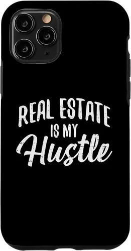 Vista 28 de Funda de regalo para iPhone 13 Pro Real Estate Is My Hustle Funny Agent Realtor Broker