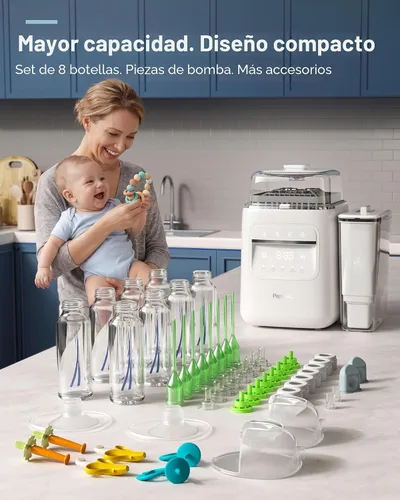 Vista 5 de Papablic Lavadora de botellas SafeguardPlus, esterilizador y secadora