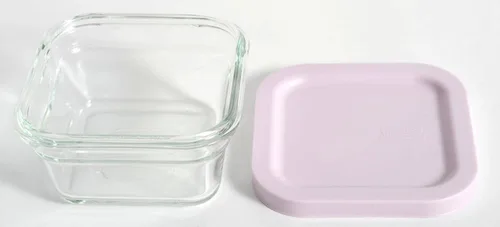 Vista 2 de Cerradura de cristal avanzada para puerta, contenedor de vidrio resistente al calor fácil de abrir, rectangular, juego de 4, grande y pequeño, 2
