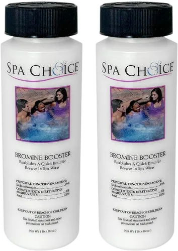 Vista 8 de SpaChoice Potenciador de bromo prémium de 1 libra, bromuro de sodio para jacuzzi, fabricado en Estados Unidos