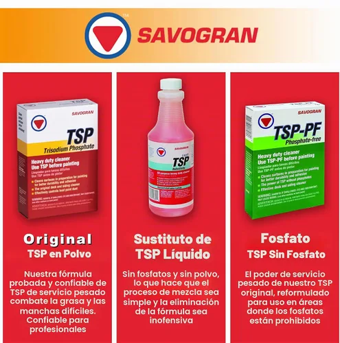 Vista 7 de Savogran 10621 Fosfato trisódico (TSP) 1LB (16oz)
