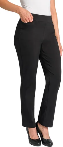 Vista 2 de Briggs New York - Pantalón profesional Millennium superelástico con bolsillo para mujer (Longitud promedio, corta y alta)