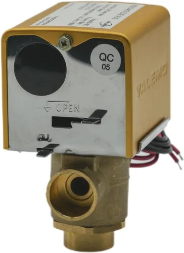 Vista 6 de V3417-A1S Válvula de zona motorizada, 3 vías, 1" sudor, normalmente cerrada, 24 VAC, con interruptor final