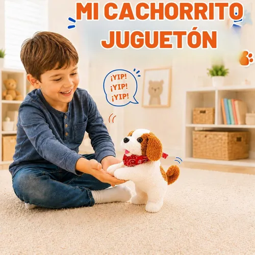 Vista 5 de Perro saltarín Cute Little Puppy, marometas, paseos, se sienta, da ladridos