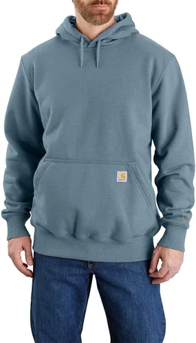 Vista 4 de Carhartt Sudadera pesada de ajuste holgado Rain Defender para hombre verde (Forestry Green)