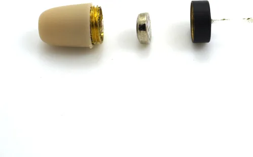 Vista 8 de Auricular espía mini oculto Auricular inalámbrico con micrófono Receptor de comunicación oculto Compatible con iPhone y Android Radio MP3