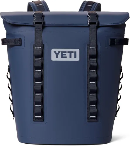 Vista 20 de YETI Hopper M Series Mochila enfriadoras de lados suaves con acceso MagShield Azul marino