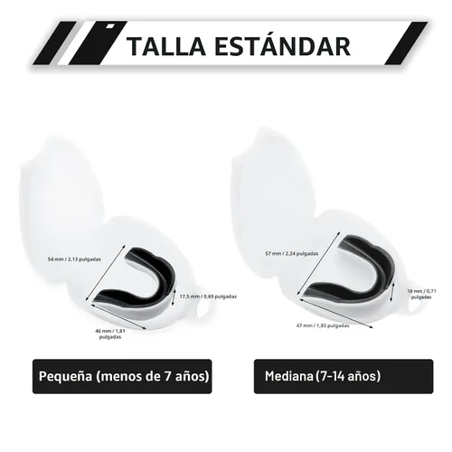 Vista 3 de Paquete de 5 protectores bucales para niños y jóvenes, para deportes, niños y niñas, con funda, protector bucal deportivo para fútbol, lacrosse