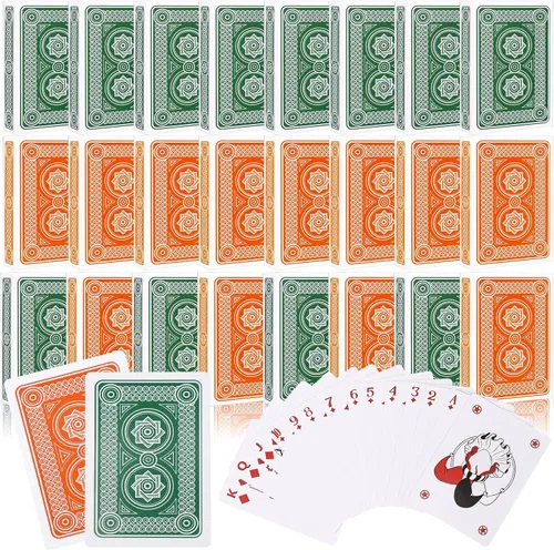 Vista 7 de Zubebe 12 Mazos de Cartas, Barajas de Cartas al Por Mayor en Tamaño Póker, Barajas de Póker Estándar para Actividades de Niños y Adultos