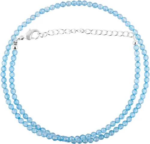 Vista 8 de Natural Multicolor Gemstones Beaded Choker Necklace for Women