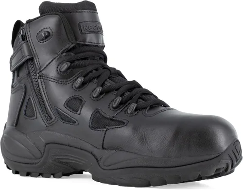Vista 5 de Reebok Botas tácticas para hombre RB8694 Rapid Response RB con punta de composite de 6 pulgadas, con cierre lateral, color desierto, para uso