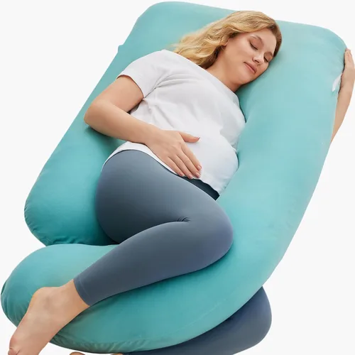 Vista 16 de Momcozy Nueva almohada de embarazo refrescante - Almohada de maternidad